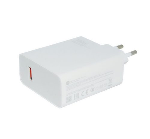 XIAOMI hálózati töltő USB aljzat 120W, PD gyorstöltő 3.0 FEHÉR