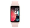 HUAWEI Band 8 bluetooth okoskarkötő aktivitásmérő, pulzusmérő, hívásjelzés, vízálló, 100 sport mód RÓZSASZÍN