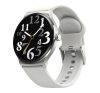 HAYLOU SOLAR LITE okosóra 46mm, szilikon szíj, fém ház, aktivitásmérő, vízálló, 100 sport mód EZÜST
