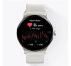 HAYLOU SOLAR LITE okosóra 46mm, szilikon szíj, fém ház, aktivitásmérő, vízálló, 100 sport mód EZÜST