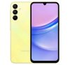 SAMSUNG Galaxy A15 mobiltelefon 4G, 4GB/128GB, Dualsim CITROMSÁRGA
