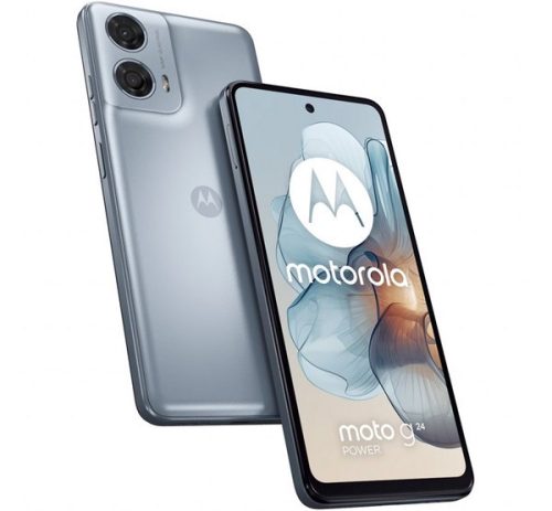 MOTOROLA Moto G24 Power Edition mobiltelefon 8GB/256GB, Dualsim VILÁGOSKÉK