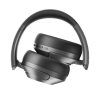 EARFUN WAVE PRO bluetooth fejhallgató SZTEREO v5.3, mikrofon, aktív zajszűrő, összehajtható FEKETE