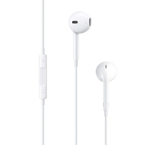 APPLE fülhallgató SZTEREO lightning, mikrofon, felvevő gomb, hangerőszabályzó, MMTN2ZM/A utód FEHÉR