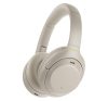 SONY WH-1000XM4 bluetooth fejhallgató SZTEREO v5.0, mikrofon, aktív zajszűrő, összehajtható EZÜST