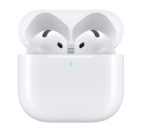 APPLE AIRPODS 4 bluetooth fülhallgató SZTEREO mikrofon + töltőtok FEHÉR