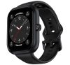 HONOR CHOICE Haylou Watch okosóra beépített GPS, gumírozott szíj, aktivitásmérő, pulzusmérő, vízálló, 5ATM FEKETE