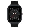 HONOR CHOICE Haylou Watch okosóra beépített GPS, gumírozott szíj, aktivitásmérő, pulzusmérő, vízálló, 5ATM FEKETE