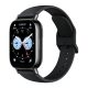 XIAOMI Redmi Watch 5 Lite okosóra beépített GPS, gumírozott szíj, aktivitásmérő, pulzusmérő, vízálló, 5ATM FEKETE