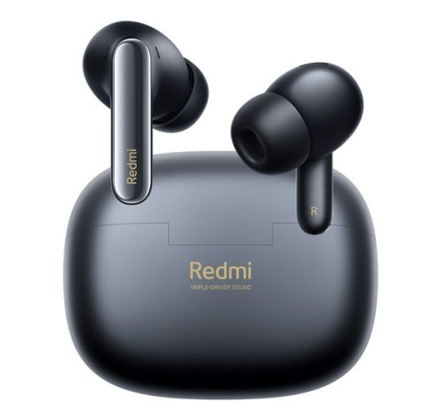 XIAOMI REDMI BUDS 6 PRO bluetooth fülhallgató SZTEREO v5.4, TWS, aktív zajszűrő, mikrofon + töltőtok FEKETE