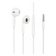 APPLE fülhallgató SZTEREO 3.5mm jack, mikrofon, felvevő gomb, hangerőszabályzó, MD827ZM/B utód FEHÉR