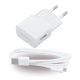 SAMSUNG hálózati töltő USB aljzat 5W + ECB-DU4AWE microUSB kábel FEHÉR