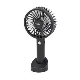 Galar kézi hordozható usb ventilátor tartóval 4 W 1200 mAh fekete