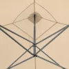 Összecsukható kerti pavilon 3x4 m bézs