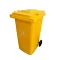 Hulladéktároló 240L sárga