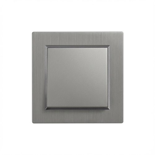 Nova váltókapcsoló 10A 250V 106 szürke kerettel