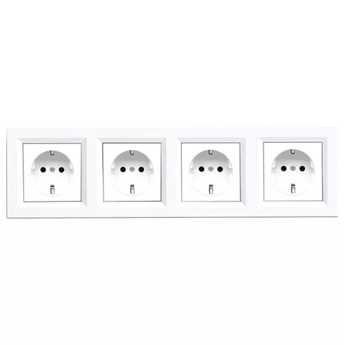 Nova IV négy dugalj fehér kerettel