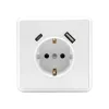 Nova csatlakozóaljzat USB csatlakozóval fehér