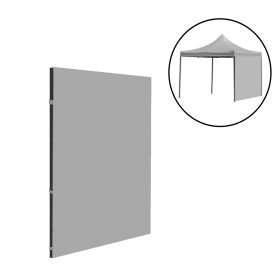 Kerti pavilon oldalfal ponyva 3x3 m szürke
