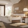 Franciaágy ágyneműtartóval 160x200 cm LT0252 két db éjjeliszekrénnyel sonoma tölgy