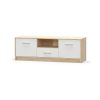 Tv állvány LT5302 fehér-sonoma tölgy