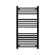 Egyenes törölközőszárító radiátor 1000x500 mm fekete