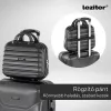 TraveLux Max gurulós bőrönd szett fekete