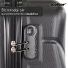 TraveLux Max gurulós bőrönd szett fekete