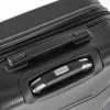 TraveLux Max gurulós bőrönd szett fekete