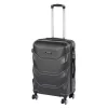 TraveLux Max gurulós bőrönd szett fekete