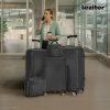 TraveLux Pro gurulós bőrönd szett szürke