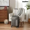 TraveLux Pro gurulós bőrönd szett szürke