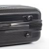 TraveLux Urban gurulós bőrönd szett fekete
