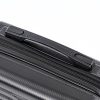 TraveLux Urban gurulós bőrönd szett fekete