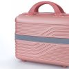 TraveLux Urban XXIV gurulós bőrönd szett lazacrózsaszín