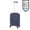 TraveLux Endure kabinbőrönd keményfedeles 55x40x20 cm sötét kék