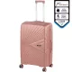 TraveLux Endure nagy bőrönd keményfedeles 76x50x29 cm barackrózsaszín