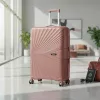 TraveLux Endure nagy bőrönd keményfedeles 76x50x29 cm barackrózsaszín