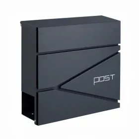   Homepost kültéri postaláda újságtartóval zárható antracit