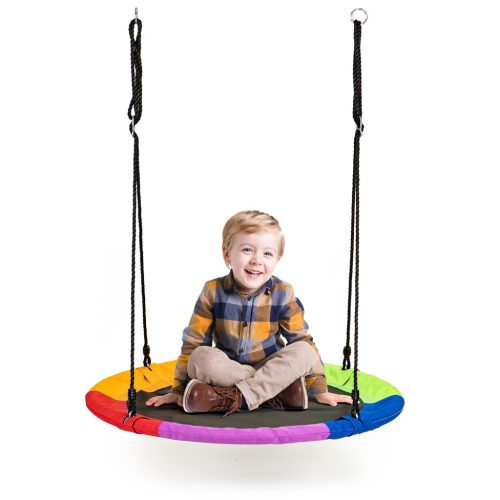 Kerti fészek hinta 100 cm többszínű
