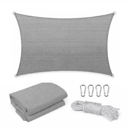 Rana napvitorla négyszög alakú 4x5 m szürke