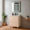 Neo Vision 60 komplett fürdőszoba bútor sonoma tölgy-sonoma tölgy
