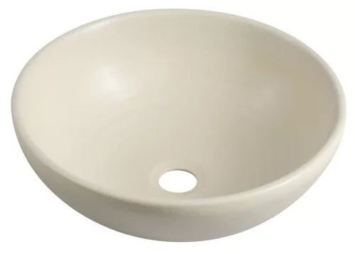 ATTILA kerámiamosdó,átm 42,5cm, elefántcsont színű
