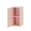 Boxie 1 ajtós fali szekrény 80x40x37 cm pink
