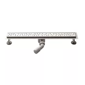 Inox padlóösszefolyó 90x11 cm