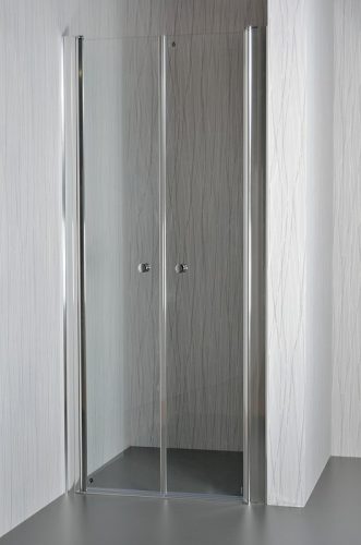 SALOON 80 Clear Zuhanyfülke kétnyíló ajtóval