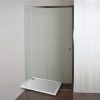 ONYX 120 zuhanyajtó STONE 1290S öntöttmárvány zuhanytálcával