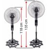 Állóventilátor 135cm 80W ST-5