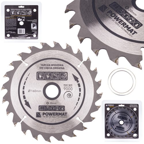 Fűrészkorong 160x20 24z TDD-160x20x24Z