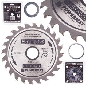 Fűrészkorong 125x22.2 24z TDD-125x22.2x24Z